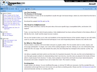 Zensoft Zengarden 2000 Style Documentation